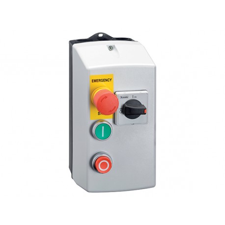 M2P00911400A7 LOVATO DIRECT-ON-LINE STARTER, ENCLOSED WITH MOTOR PROTECTION CIRCUIT BREAKERS, 4A (≤440V), IP..