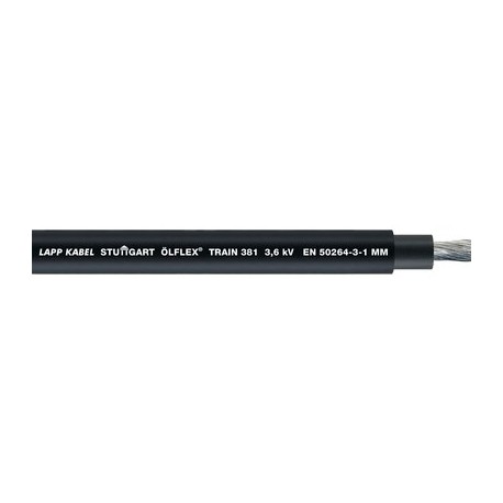 15381006 ÖLFLEX TRAIN 381 3,6kV 1X35 LAPP Câble unipolaire conforme à la norme EN 50264-3-1 type MM pour app..