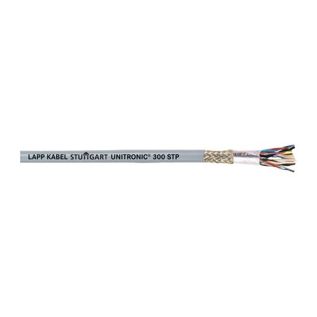 301802STP UNITRONIC 300 STP 18/2PR LAPP Cables apantallados de control y señal de secciones pequeñas y pares..