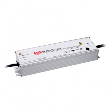 HVGC-240-2100A MEANWELL AC-DC Single Output LED driver Constant Current (CC) with built-in PFC, Output 117VD..