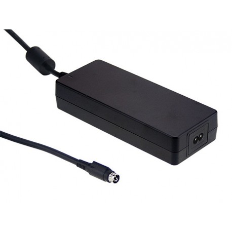 GSM160B15-R7B MEANWELL AC-DC адаптер таблицы с розетки вход IEC320-C8 2-контактный разъем и active PFC, Выхо..