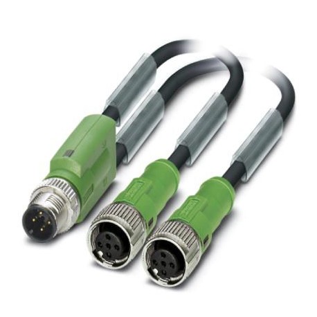 SAC-5P-Y/2X0,3-PUR/FS B PE SCO 1544073 PHOENIX CONTACT Cable para sensores/actuadores