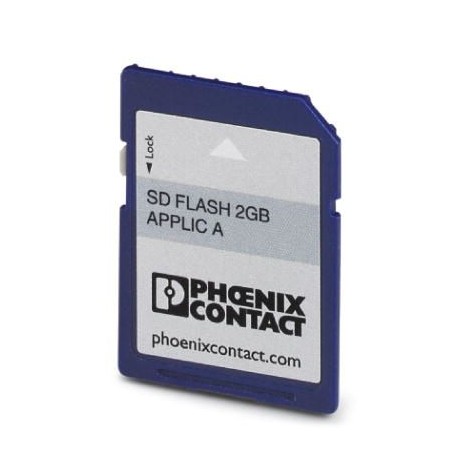 SD FLASH 2GB APPLIC B M-W 2701978 PHOENIX CONTACT Memoria de programa y configuración