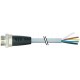 7000-78421-9655300 MURRELEKTRONIK 7/8" male 0° with cable PUR 5x1.0 gray 53m