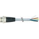 7000-78421-9655000 MURRELEKTRONIK 7/8" male 0° with cable PUR 5x1.0 gray 50m