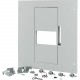XM2N44W10C-XR 180494 EATON ELECTRIC Front plate, 2xNZM4, 4p, withdrawable + remote operator, W 1000mm, grey
