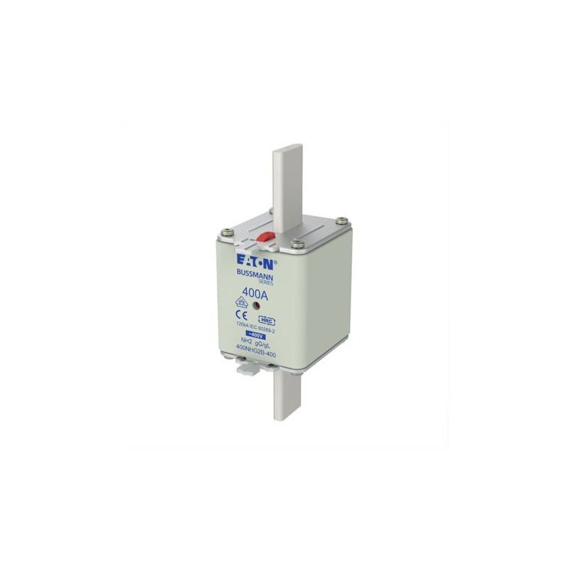 NH FUSE 400A 400V GG/GL SIZE 2 400NHG2B-400 EATON ELECTRIC..