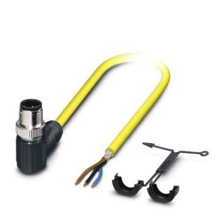 SAC-HZ-3P-MR/5,0-542 SH SCO BK 1409496 PHOENIX CONTACT Cable para sensores/actuadores, 3-polos, PVC, amarill..