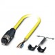 SAC-HZ-4P-2,0-542/FS SH SCO BK 1409554 PHOENIX CONTACT Cable para sensores/actuadores, 4-polos, PVC, amarill..