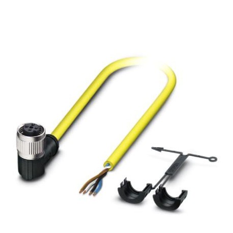 SAC-HZ-4P-10,0-542/FR SCO BK 1409575 PHOENIX CONTACT Cable para sensores/actuadores, 4-polos, PVC, amarillo,..