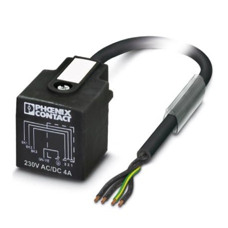 SAC-4P- 3,0-PVC/AD 1455670 PHOENIX CONTACT Cable para sensores/actuadores, 4-polos, PVC, negro RAL 9005, ext..