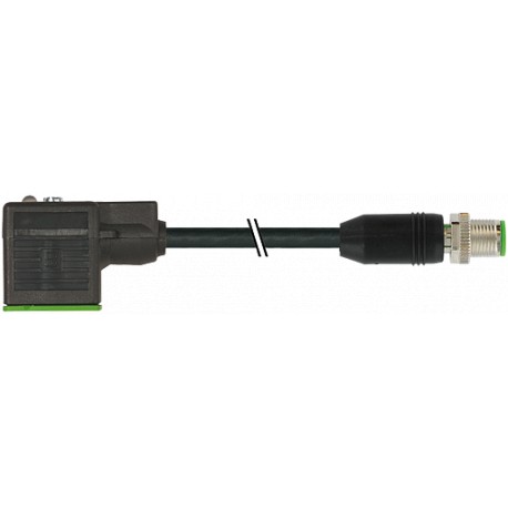 7000-41911-6370200 MURRELEKTRONIK M12 male 0° / MSUD valve plug form A 18 mm + Amplifier PUR 4X0.75 black UL..