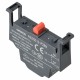 A22NZ-S-P2BN 679760 OMRON Accessoire Pulsatería A22NZ Bloc de Contacts DPST-NC (rouge) Push-in+