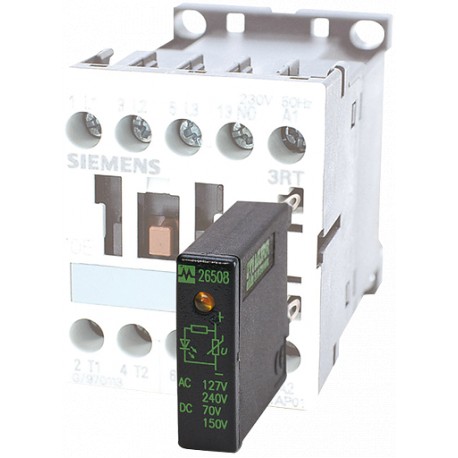 26507 MURRELEKTRONIK Module antiparasite pour contacteur Siemens Varistor, 230VAC/DC