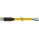 7999-08061-0542500 MURRELEKTRONIK M8 female 0° with cable PUR 4X0.34 gray, 25m