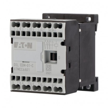 DILEEM-01-G-C(24VDC) 230155 XTMCC6A01TD EATON ELECTRIC Mini-Contactor de potencia Conexión a tornillo 3 polo..