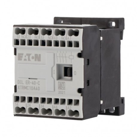 DILER-40-G-C(220VDC) 231855 XTRMC10A40BD EATON ELECTRIC Mini-Contactor Auxiliar Conexión a presión 4 NO 220 ..