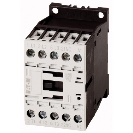 DILM15-01(24V60HZ) 290084 XTCE015B01B6 EATON ELECTRIC Contactor de potencia Conexión a tornillo 3 polos + 1 ..