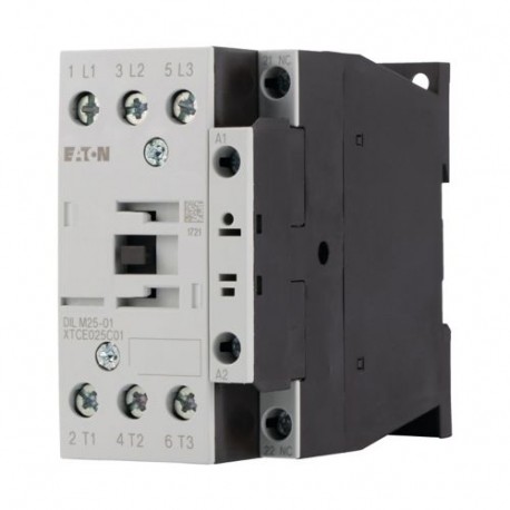DILM25-01(220V50HZ,240V60HZ) 277163 XTCE025C01B EATON ELECTRIC Contactor de potencia Conexión a tornillo 3 p..