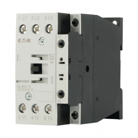 DILM25-10(220V50/60HZ) 277139 XTCE025C10AO EATON ELECTRIC Contactor de potencia Conexión a tornillo 3 polos ..