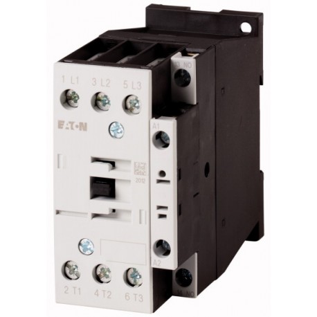 DILM38-10(*V60HZ) 112441 EATON ELECTRIC Contactor de potencia Conexión a tornillo 3 polos + 1 NO 38 A 18.5 k..
