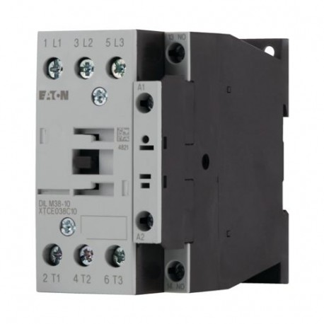 DILM38-10(220V50/60HZ) 112435 XTCE038C10AO EATON ELECTRIC Contactor de potencia Conexión a tornillo 3 polos ..