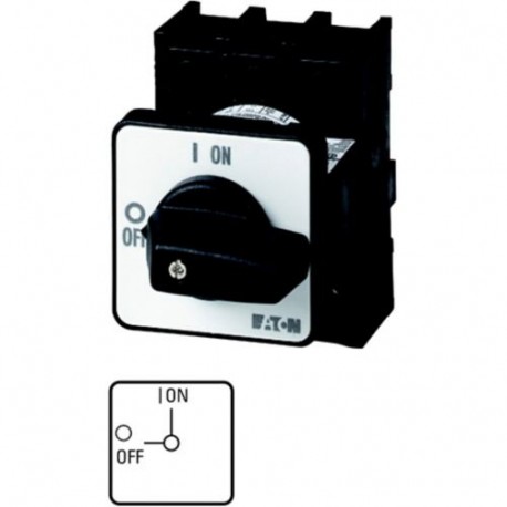 P1-25/I2H-RT 227864 Y7-227864 EATON ELECTRIC Interruttori ON/OFF, A 3 poli, 25 A, Funzione di arresto d'emer..