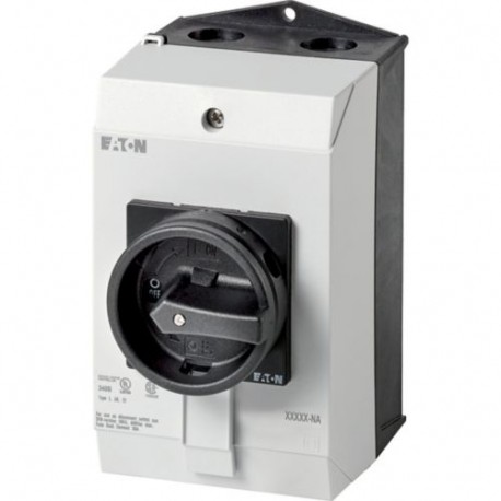 P1-32/I2/SVB-SW-NA 255892 EATON ELECTRIC Interruttori generali, P1, 32 A, in custodia, A 3 poli, Funzione di..