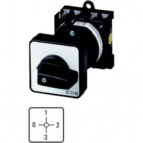 T0-3-15053/Z 012838 EATON ELECTRIC Interruttori a gradini, Contatti: 6, 20 A, targhetta frontale: 0-3, 90 °,..