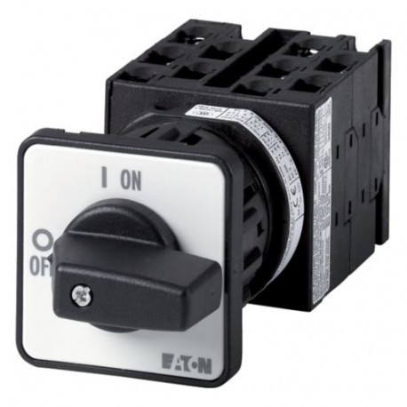 T0-5-15150/EZ 014146 EATON ELECTRIC Step switches, Contacts: 9, 20 A, front plate: 1-3, 45 °, maintained, ce..