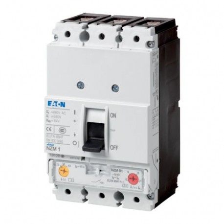 NZMH1-M50 115451 Y7-115451 EATON ELECTRIC Interruptor automático NZM, 3P, 50A, unidad para motor