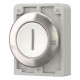 M30I-FD-W-X1 188055 EATON ELECTRIC Push-buttons, flat front, flush, momentary, white, labeled