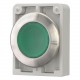 M30I-FDL-G 188060 EATON ELECTRIC Illuminated push-button actuators, flat front, flush, momentary, green, bla..