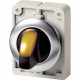 M30I-FWRLK-Y 188081 EATON ELECTRIC Illuminated option keys, flat front, with T-handle, yellow, 2 positions, ..