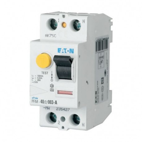 PFIM-25/2/003-110 100061 EATON ELECTRIC Interrupteur différentiel 25A 2p 30mA type AC