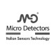 UKR6A/HP-1EUL MICRO DETECTORS Sensor ultra-sônico retroreflectivo M18 AISI316L PNP NA/NC: 50-300 mm conector..