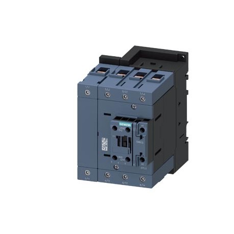 3RT2344-1NB30 SIEMENS Contactor, AC-1, 110 A/400 V/40 °C, S3, 4-pole, 20-33 V AC/DC, 1 NO+1 NC, screw termin..