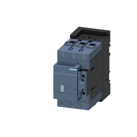 3RT2645-1AB05 SIEMENS Contacteur de condensateur, CA 6 b, 75 kVAr, / 400 V 2 NF, 24 V CA, 50 Hz 3 pôles, tai..