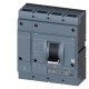 3VA2563-6HN42-0AA0 SIEMENS circuit breaker 3VA2 IEC frame 1000 breaking capacity class H Icu 85kA @ 415V 4-p..