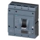 3VA2563-6KQ42-0AA0 SIEMENS circuit breaker 3VA2 IEC frame 1000 breaking capacity class H Icu 85kA @ 415V 4-p..