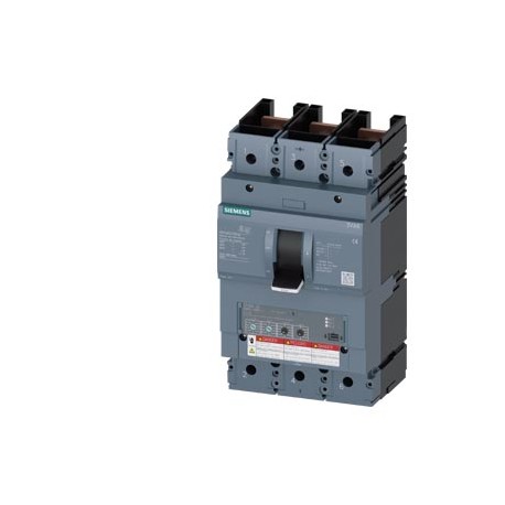 3VA6340-8HN31-0AA0 SIEMENS circuit breaker 3VA6 UL frame 400 breaking capacity class L 150kA @ 480V 3-pole, ..