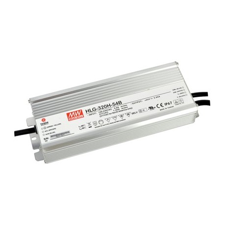 HLG-320H-C1050DA MEANWELL Driver LED AC-DC uscita singola Corrente Costante (CC), con PFC integrato, Uscita ..