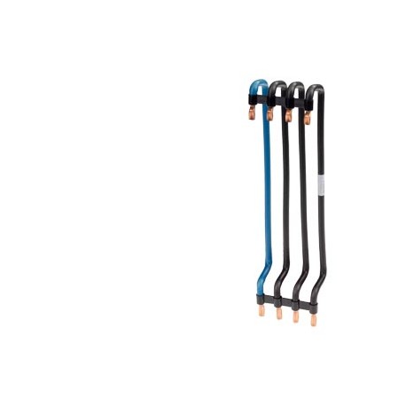 5ST3793-3 SIEMENS Reihenverbinder,16qmm,200mm, 3P+N für NF-Verteiler Schwarz /Blau