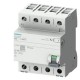 5SV3342-4 SIEMENS interruptor diferencial, 4 polos, Tipo B, con retardo breve, Entrada: 25 A, 30 mA, Un AC: ..