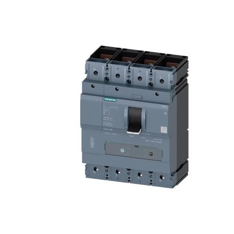 3VA1340-4EF42-0AA0 SIEMENS circuit breaker 3VA1 IEC frame 400 breaking capacity class S Icu 36kA @ 415V 4-po..