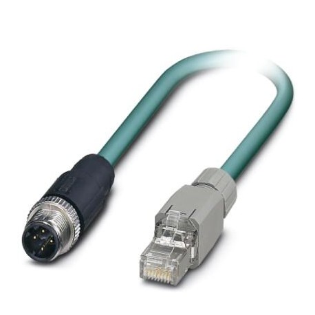 NBC-MSD/10,1-939/R4AQ SCO RAIL 1081329 PHOENIX CONTACT Cavo di rete, PROFINET CAT5 (100 MBit/s), 4-poli, PE-..