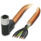 SAC-6P- 3,0-PVC/M12FRM PE SH 1414913 PHOENIX CONTACT Cable de potencia, 6-polos, PVC, naranja RAL 2003, apan..