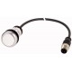 C22-DR-W-K10-P32 185664 EATON ELECTRIC Push-button flush-kompakte, 22 mm Stellwerk Weiß 1 NEIN Kabel 1 m und..