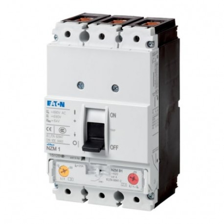 NZMS1-A125 109941 EATON ELECTRIC Инт. автоматическая НЗМ, 3Р, интерфейс: 125А