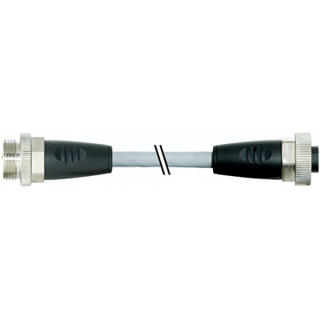 7000-50021-9610650 MURRELEKTRONIK 7/8" macho 0° / 7/8" hembra 0° PUR 5x1.5 gris UL/CSA+cadena portacables 6,..